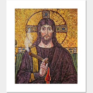 Holy Smoke! Jesus Mosaic Art Posters and Art